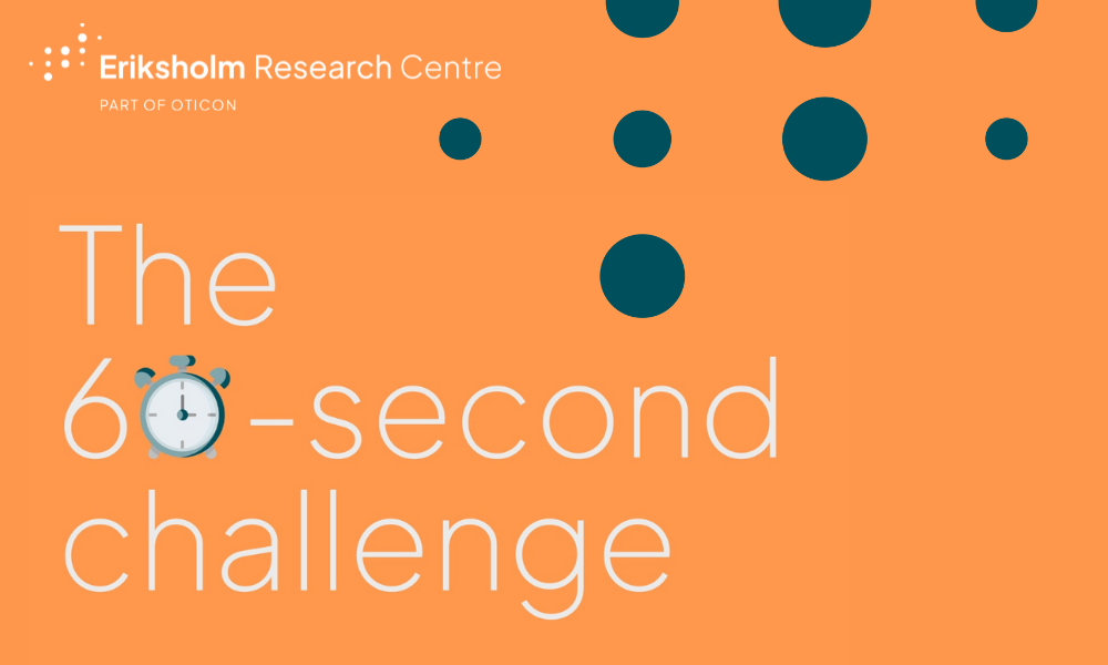 60-second challenge